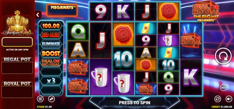 Deal or No Deal slots demo