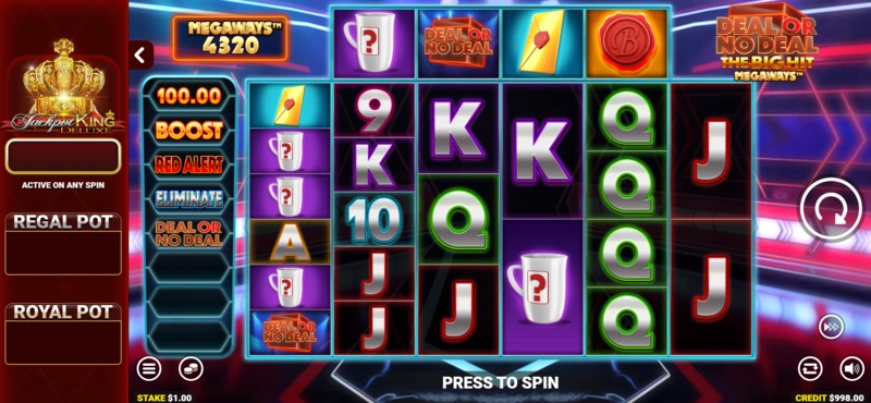 Deal or No Deal slot demo